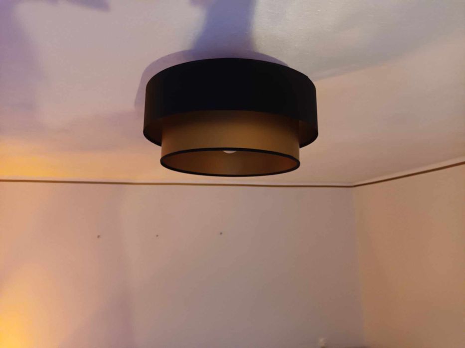 Lampa czarno złota Fiona