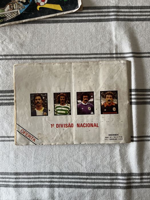 Cadernetas 80/81 Cromos Antigas