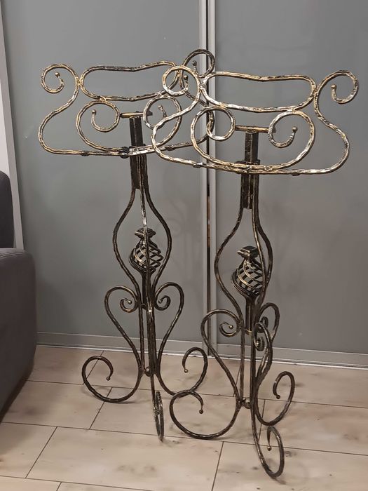 Stojaki na nuty ręcznie kute