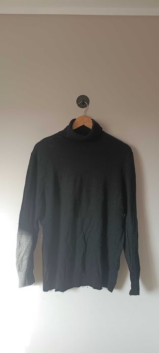 Sweter bawełniany Primark XXL szary
