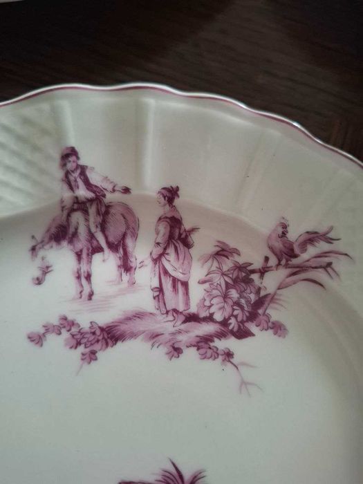 Антикварні тарілки Limoges Bernardaud B&C France, початок XX століття