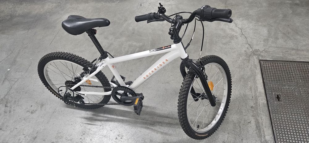 Bicicleta rockrider decathlon  criança expl 120 20"