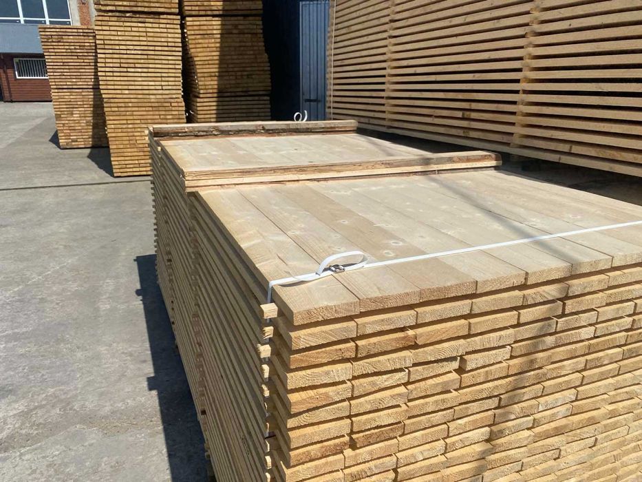 Пиломатеріали хвойні обрізні, не обрізні, смерека, стругана дошка