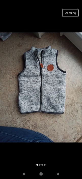 Kamizelka bezrekawnik