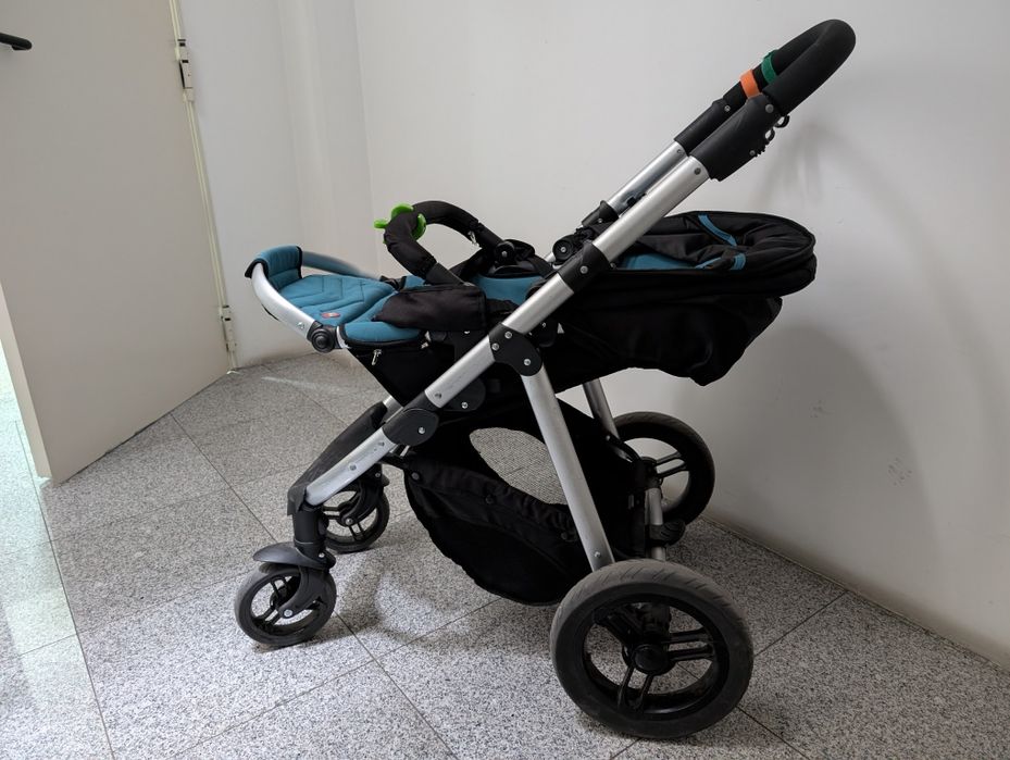 Carrinho bebé + ovo babycoque cadeira auto