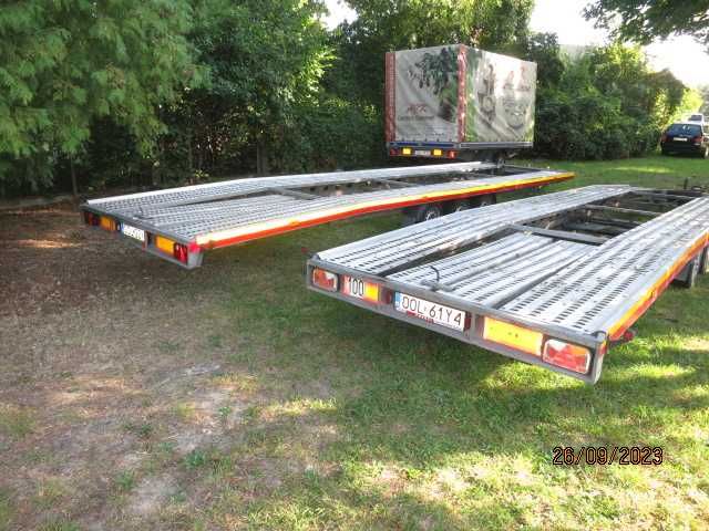 WYNAJEM WYPOŻYCZALNIA  PRZYCZEP LAWET
 do przewozu samochodów 8,5m,