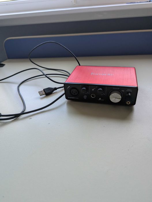Звукова карта focusrite scarlett solo 2nd gen