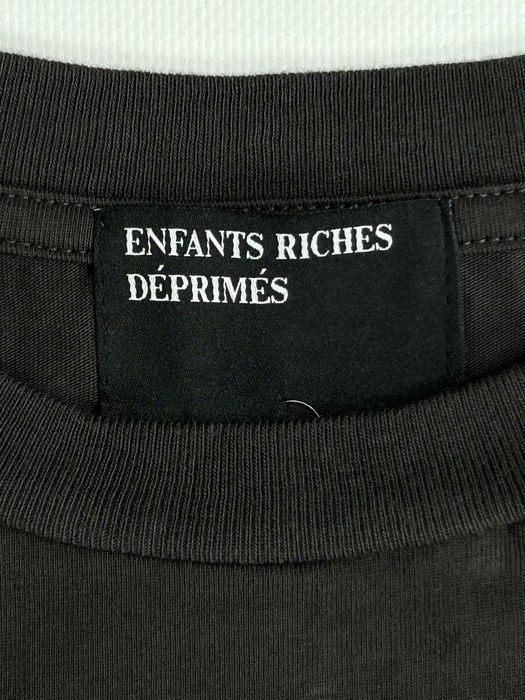 Лонгслів чорний Enfants Riches Deprimes archive distressed черный erd