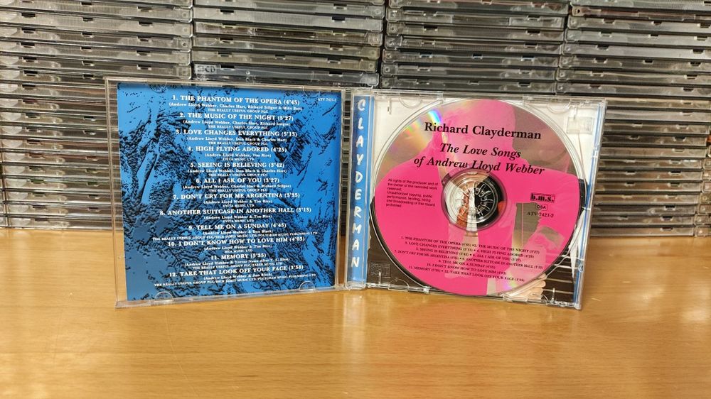 Richard Clayderman The Love Songs Of Andrew Lloyd Webber