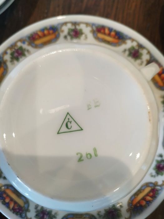 Porcelana Ćmielów zestaw Gniezno