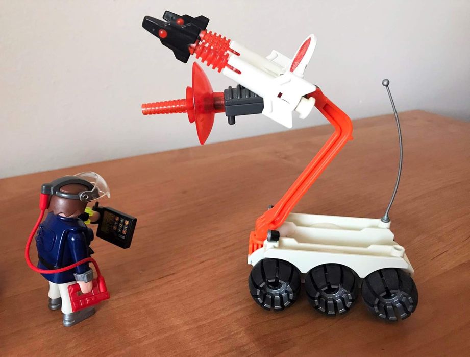 Playmobil Ilha bonecos spy ciencia caravana Coleção carro