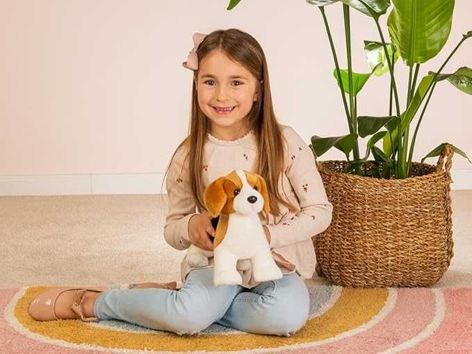 Качественная мягкая игрушка собака щенок бигль hermann teddy collection германия