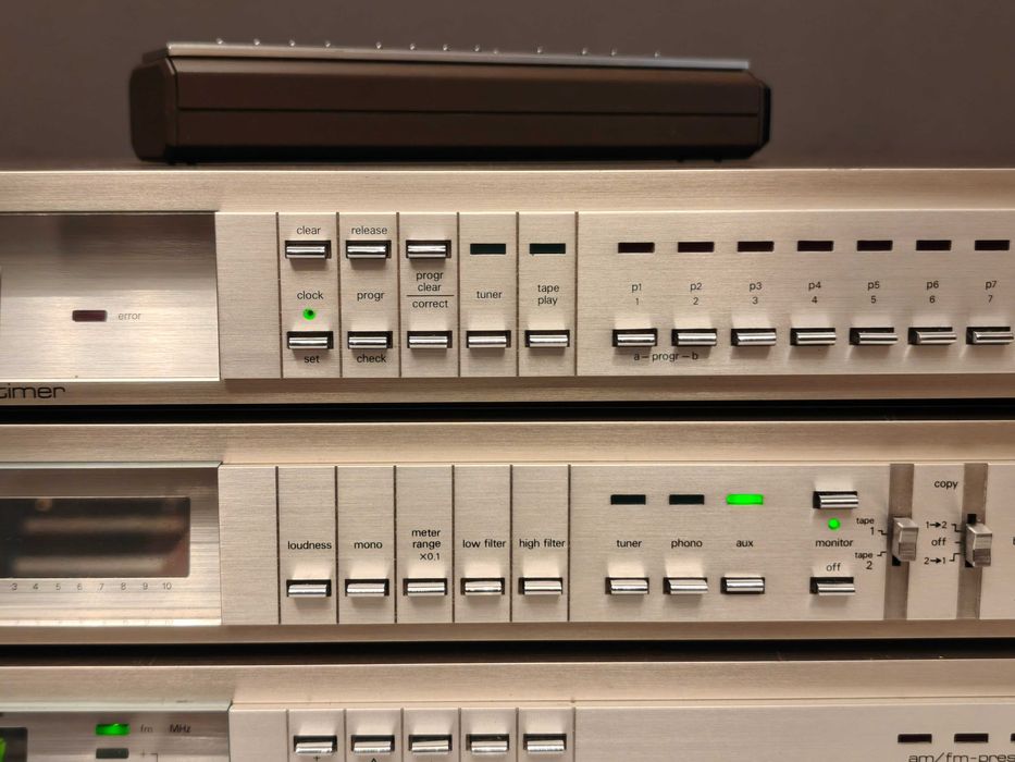 WIEŻA SIEMENS 777 ! PRE Końcówka mocy Tuner Timer PILOT !