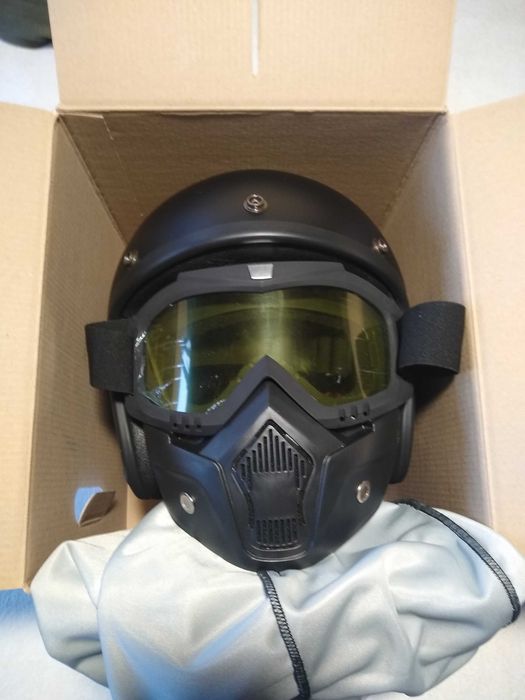 USA шлем очки Triumph Harley Davidson BMW scrambler victory Cafe Racer