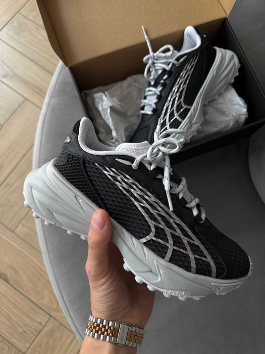 Sneakersy Buty Damskie Puma Spires Speed Czarne Białe Black Mist Rozmiar 37 Nowe