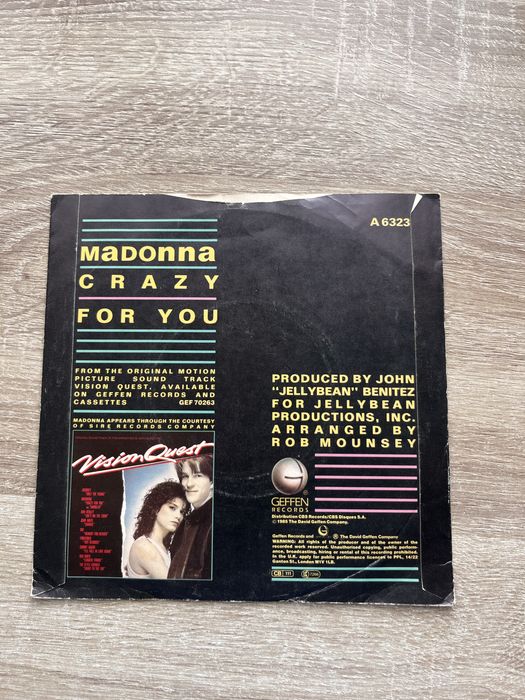 Płyta winylowa Madonna Crazy For You LP