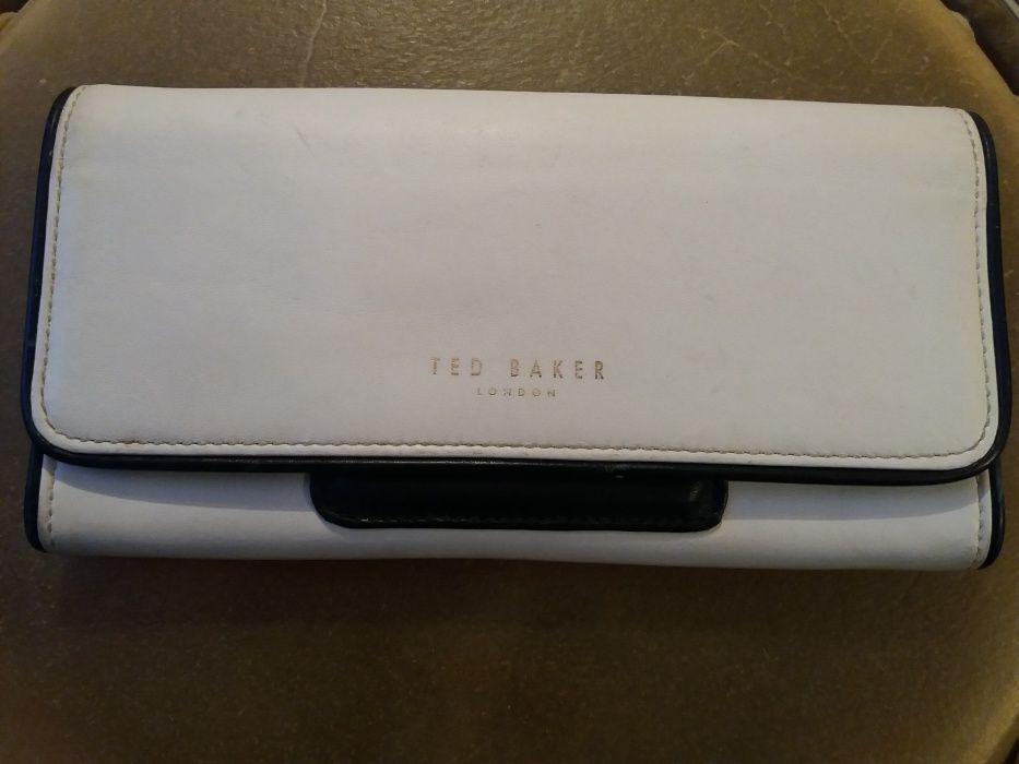 Ted Baker elegancki portfel skóra