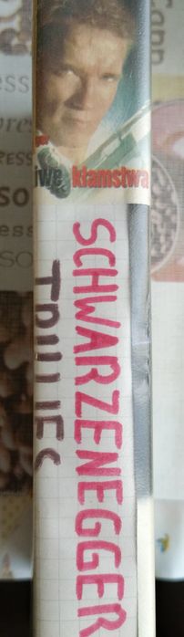 Filmy VHS Arnold Shwarzenegger