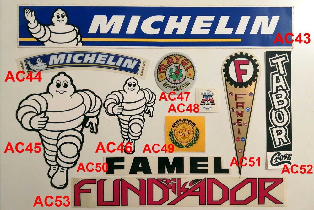 Autocolantes de bicicleta, mota, carro