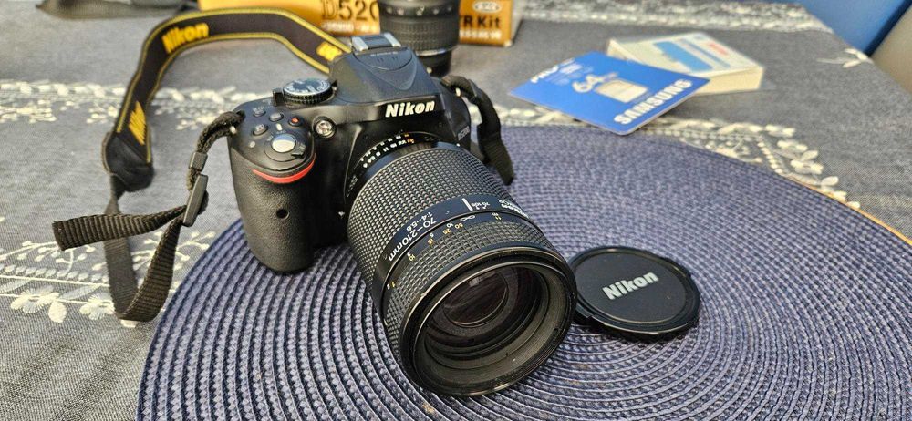 Nikon D5200 + 2 obiektywy + 2 torby + akcesoria