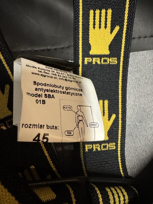 Spodniobuty antyelektrostatyczne PROS