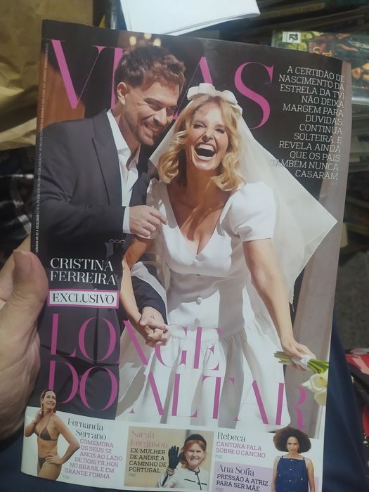 Revista vidas Cristina Ferreira e Fernanda serrano