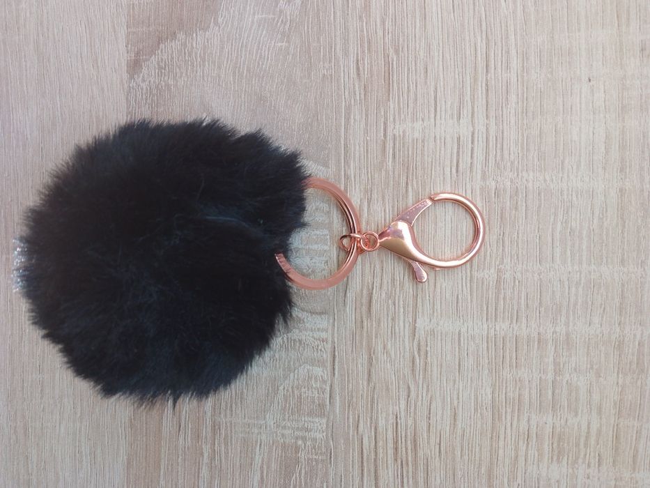 Brelok pompon futerko