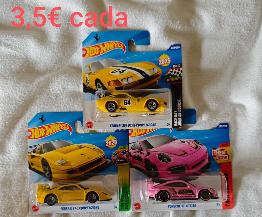 Hot wheels vários preços novos