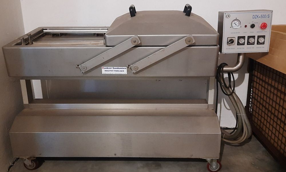 Zgrzewarka próżniowa dwukomorowa VACUUM DZK 500 S
