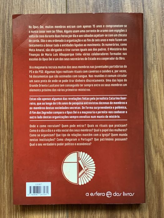 O Fim dos Segredos - Opus Dei - Maçonaria