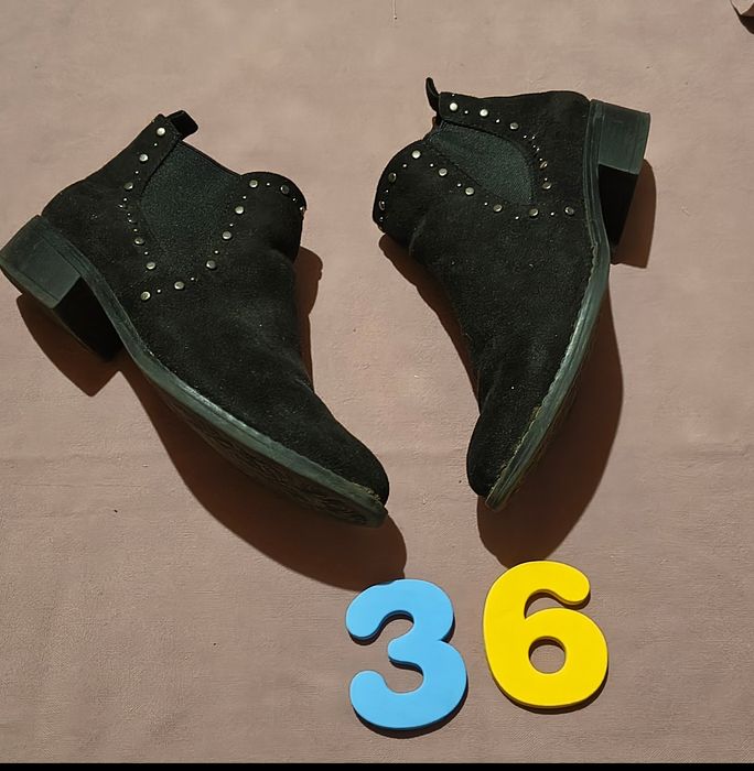 Zamszowe botki Graceland roz. 36
