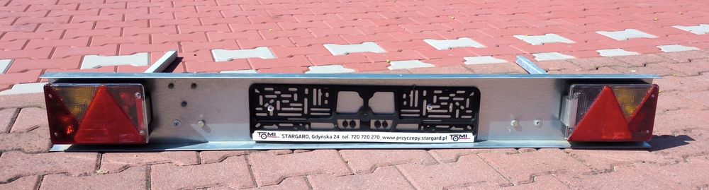 Belka oświetleniowa do przyczepy Niewiadów P400