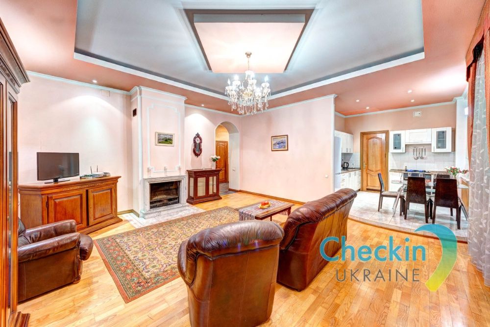 Стильные и просторные 4к апартаменты по улице Саксаганского, 48