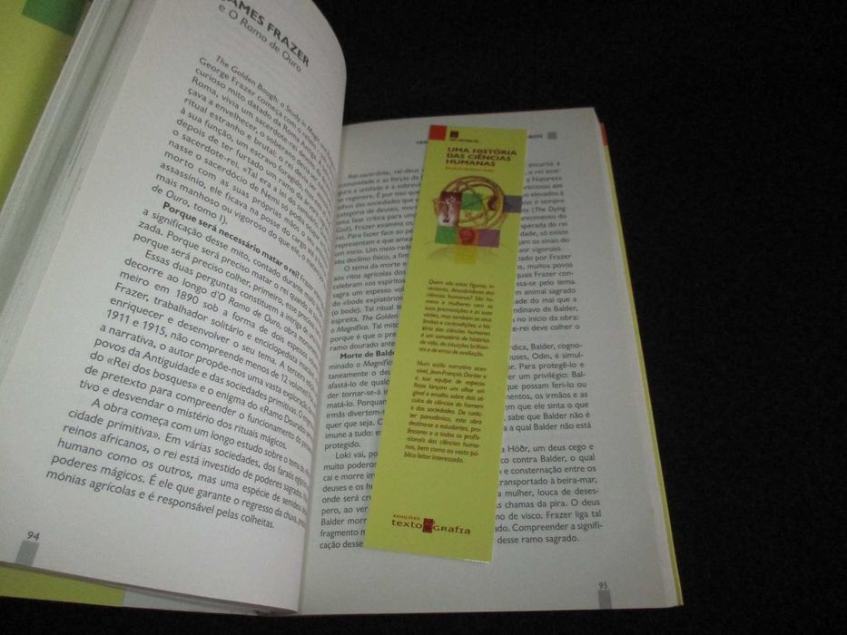 Livro Uma História das Ciências Humanas Jean-François Dortier