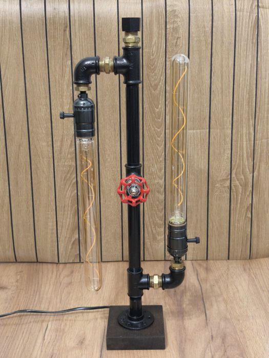 Lampa w stylu Industrial steampunk loft