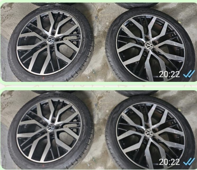 Vendo jantes golf 5