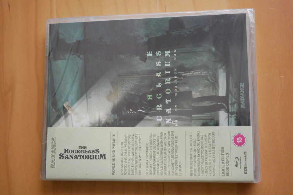 Sanatorium pod Klepsydrą - UHD + Blu-ray - nowy