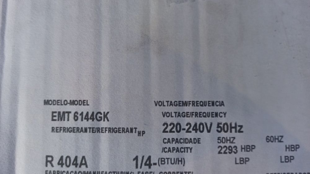 Compressores frio Danfoss e Embrako