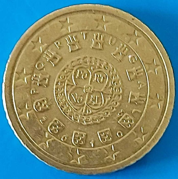 50 Cêntimos de 2010 de Portugal