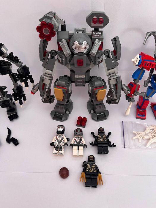 Оригінал LEGO Marvel Роботи Мехи — LEGO 76124, 76146, 76150, 76140