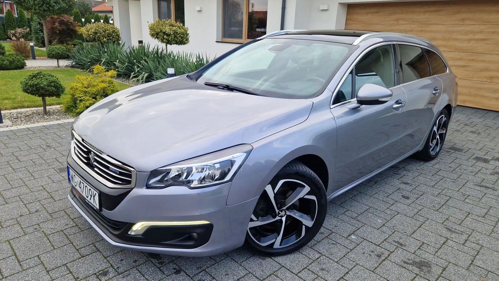Peugeot 508 2.0 Hdi 150km Lifting Panorama Nawigacja Pół Skóra Head Up Key Less Go