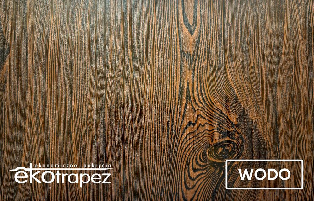 Płyta warstwowa PIR drewnopodobna 40 MM DARK OAK