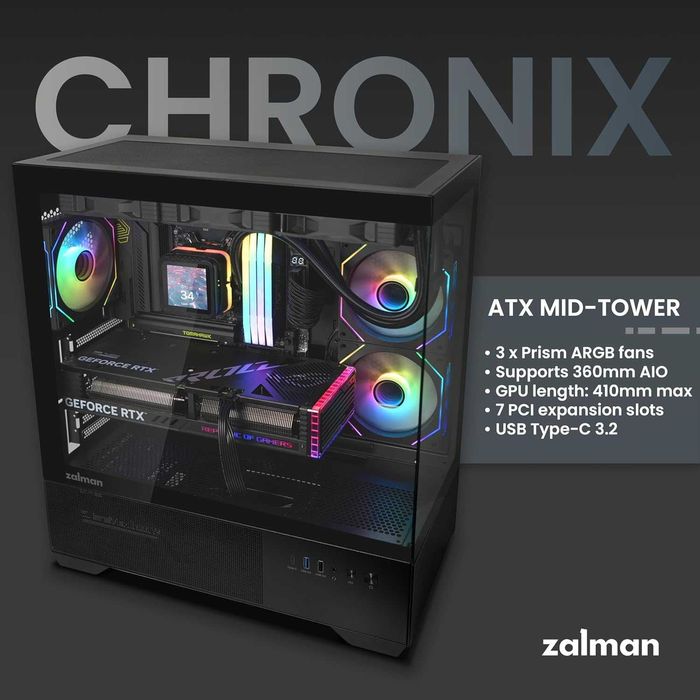 Caixa Zalman Chronix ATX