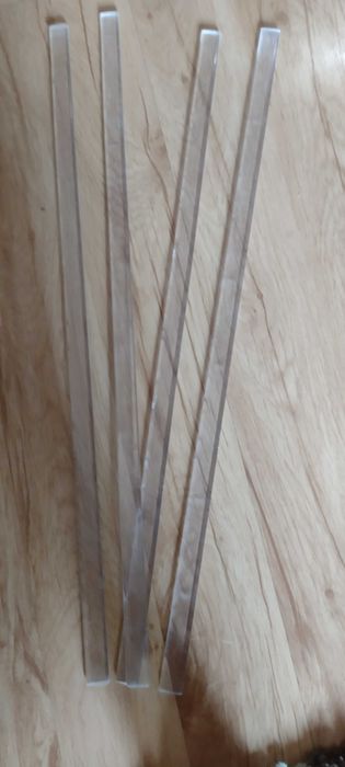 Firana, panel biała