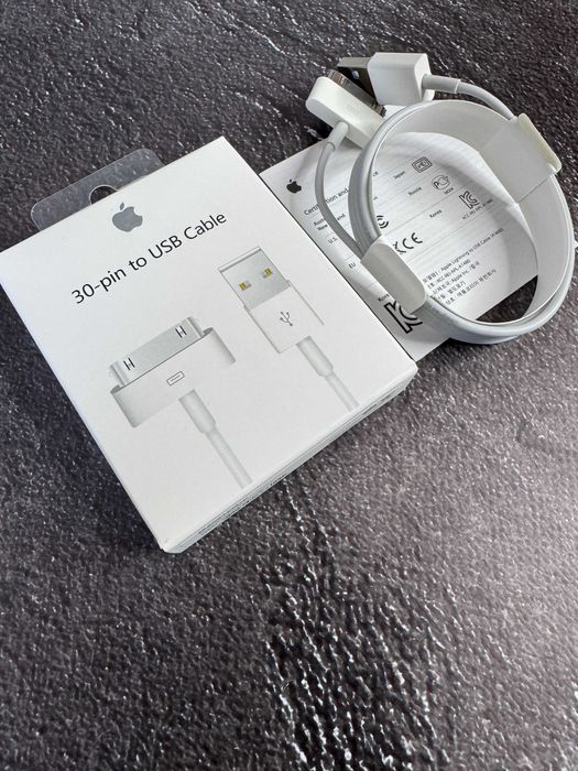 Кабель 30-pin to Usb Original для iPhone iPad Айфон 30 пин Гарантія
