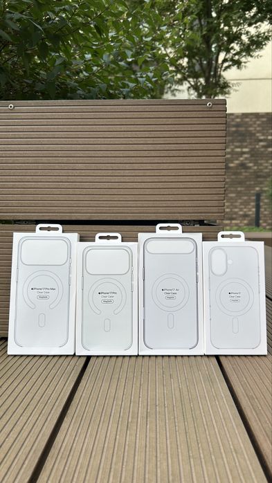 Przezroczyste Plastikowe Magsafe Etui do Iphone’a 17/Air/Pro/Pro Max