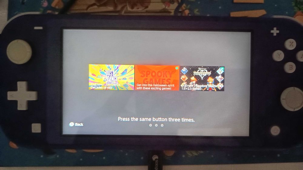 Nintendo Switch Blue Lite
