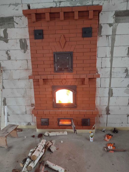 #Монтаж камінів #пічник #камін