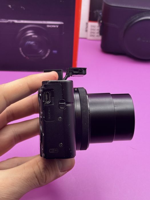 Aparat Cyfrowy Sony Cybershot RX-100 mk 4 4k wifi nfc flip screen komp