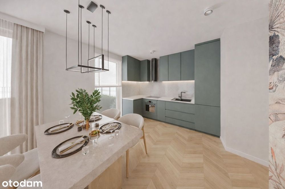 3 pokoje z ogródkiem 55,69 m² PULSO Dębica ul. Lisa bez prowizji